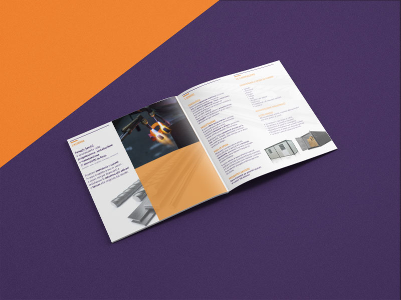 Studio e realizzazione brochure aziendale
